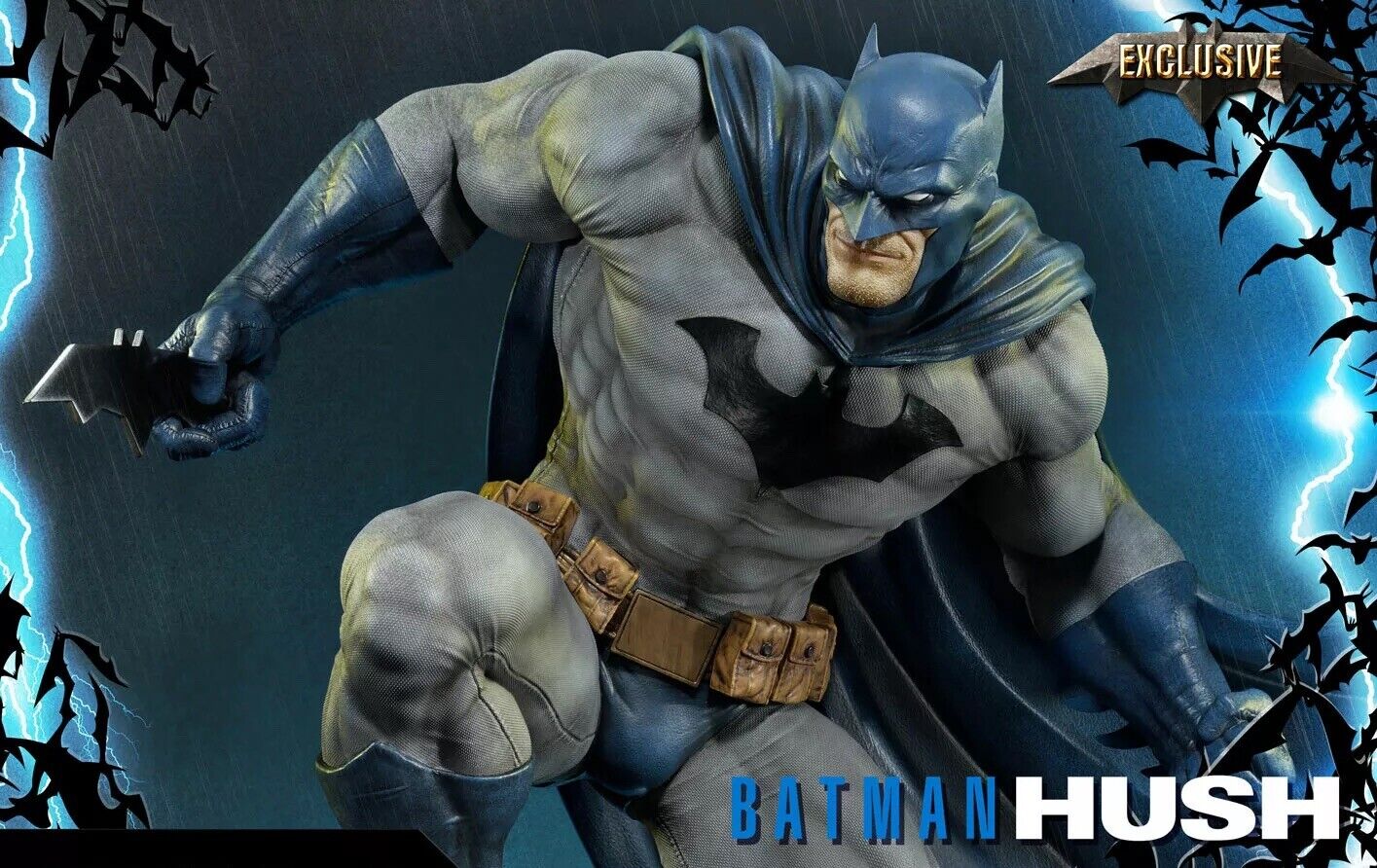 Prime 1 Studios Batman Hush EXCLUSIVE #192/750 has Pillar too - NEW
