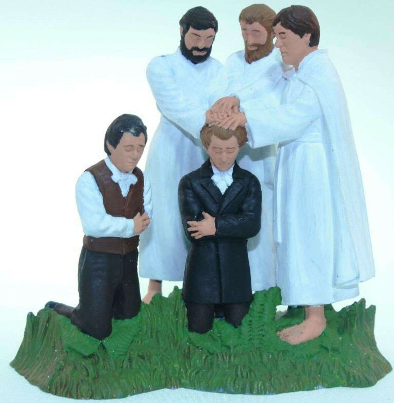 Joseph Smith Statue Mormon Receiving Melchizedek Priesthood Figure Latter LDS