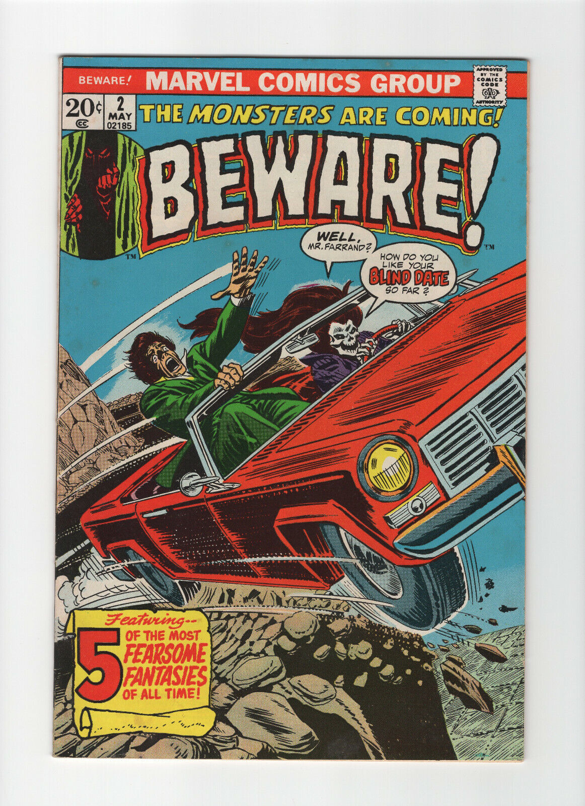 Beware #2 (Marvel, May 1973)