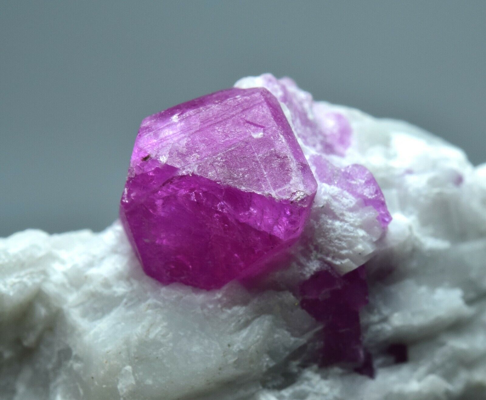 121 Carat Natural Full Terminated Semi Transparent Ruby Crystal Specimen 