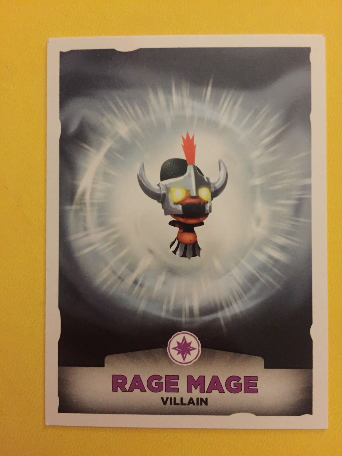 Skylanders Trap team Card # 54 Rage Mage