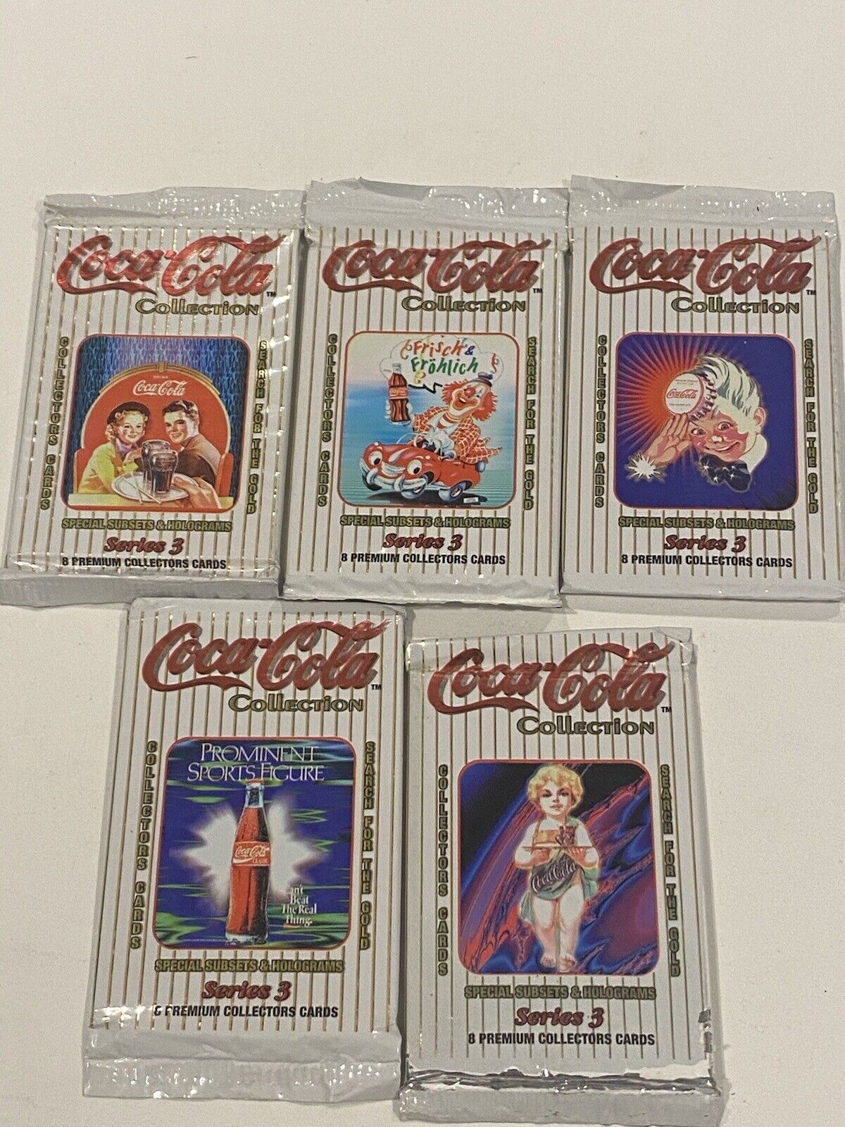 1994 Coca Cola Collectors Cards Series 3  Sealed Packs Trading Card Pack