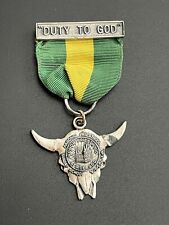 DUTY TO GOD Award Medal Sterling MORMON/LDS Aaronic Priesthood picture