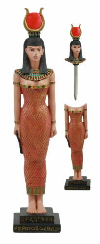 Egyptian Goddess Hathor Statue Letter Opener 11