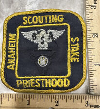 BSA Anaheim Patch Priesthood Scouting Stake Vintage Rare picture