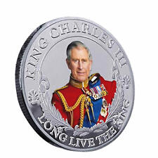 King Charles III Metal Commemorative Coin British Royal Souvenir Gift Collection picture