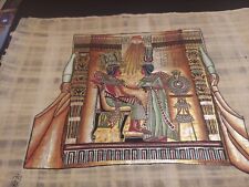 High Quality, Handmade Egyptian Papyrus with vivid color designs. picture