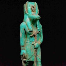 Beautiful stone statue god Anubis Egyptian deities Handmade sculpture Egyptian picture