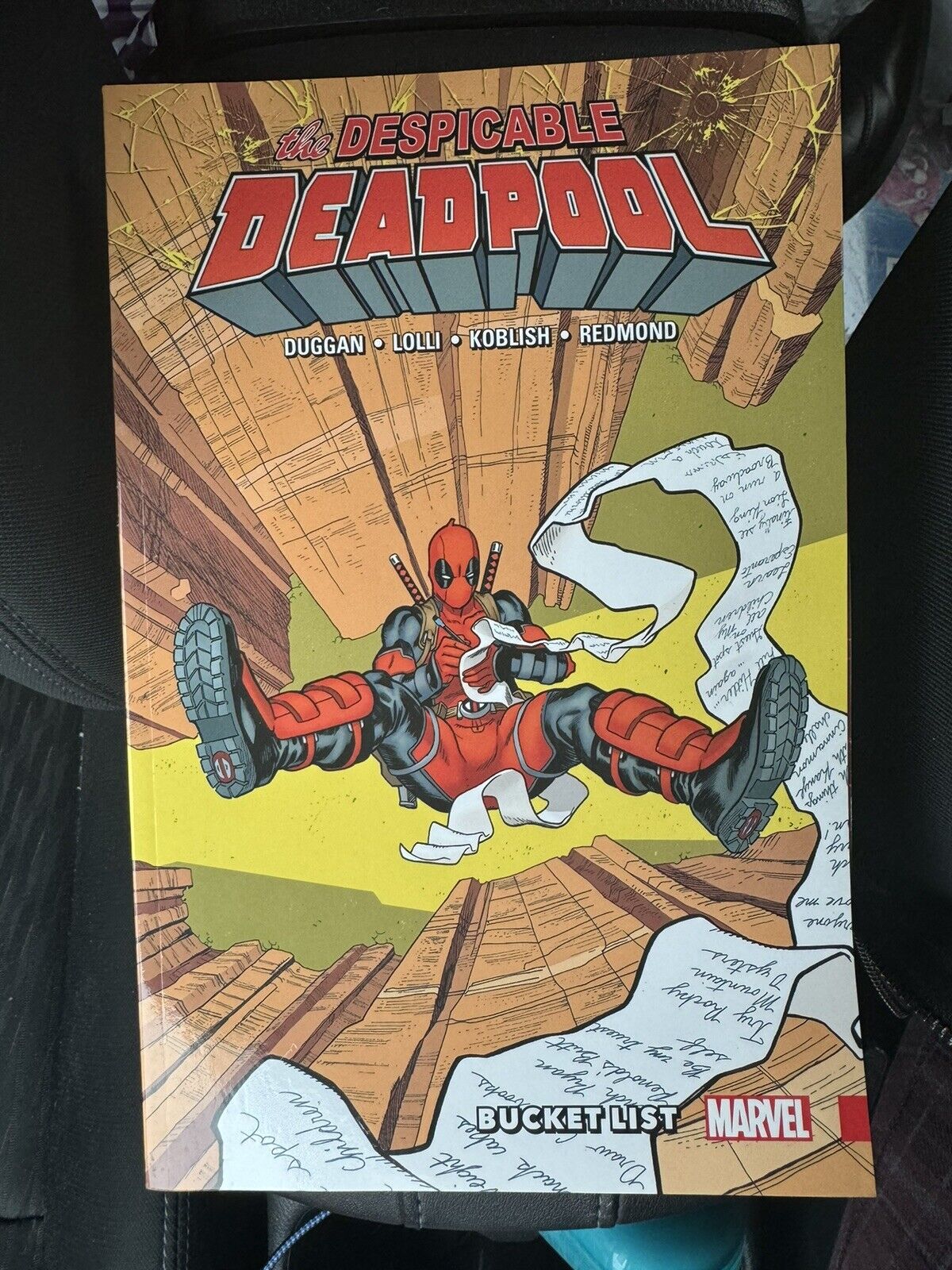 Despicable Deadpool Comic Book Bucket List Vol. 2 Marvel Graphic Novel