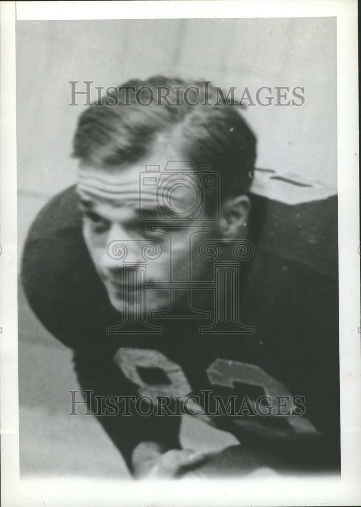 1939 Press Photo Paul Kromer Michigan Football Halfback - DFPC25131