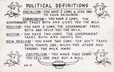 Political Definitions PC 1966 * Socialism, Communism, Fascism, New Dealism etc. picture