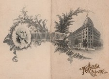 Rare 1890s Arlington Hotel Washington DC Directory Booklet Bailey Banks Biddle picture