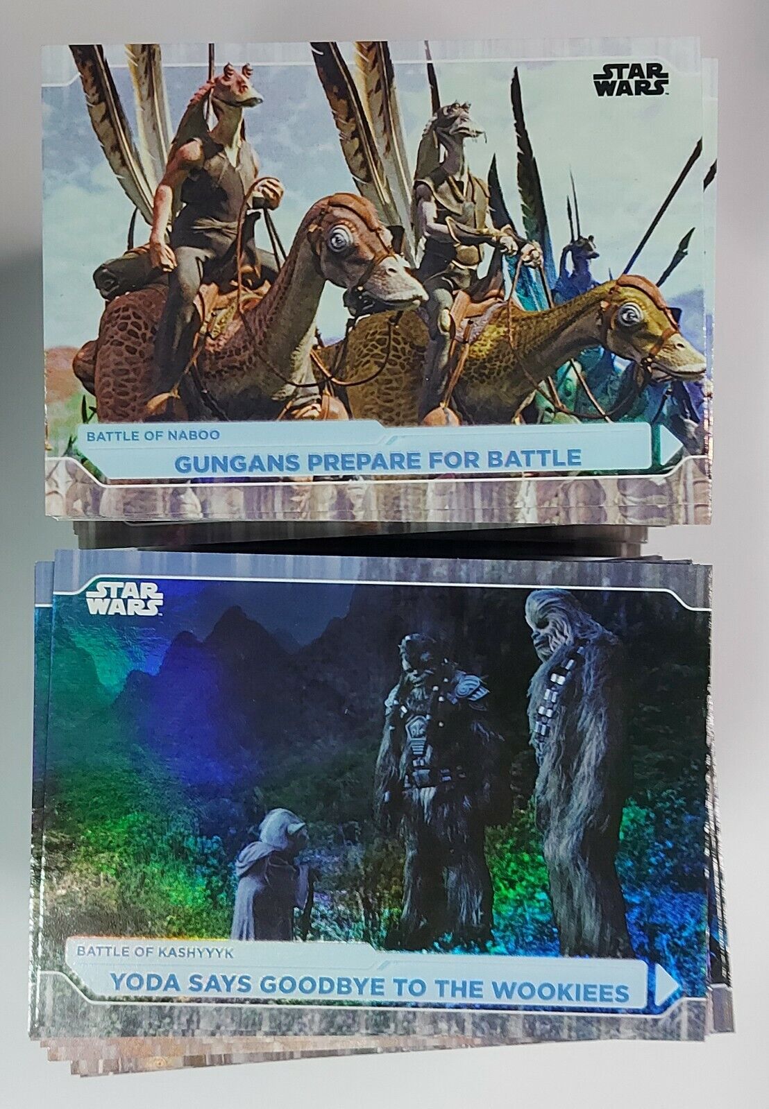 2021 Topps Star Wars Battle Plans FOILBOARD PARALLEL Cards (Pick Your Own)