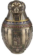 Egyptian God Hapi Canopic Jar Statue - Excellent for Display As Well As Storag picture