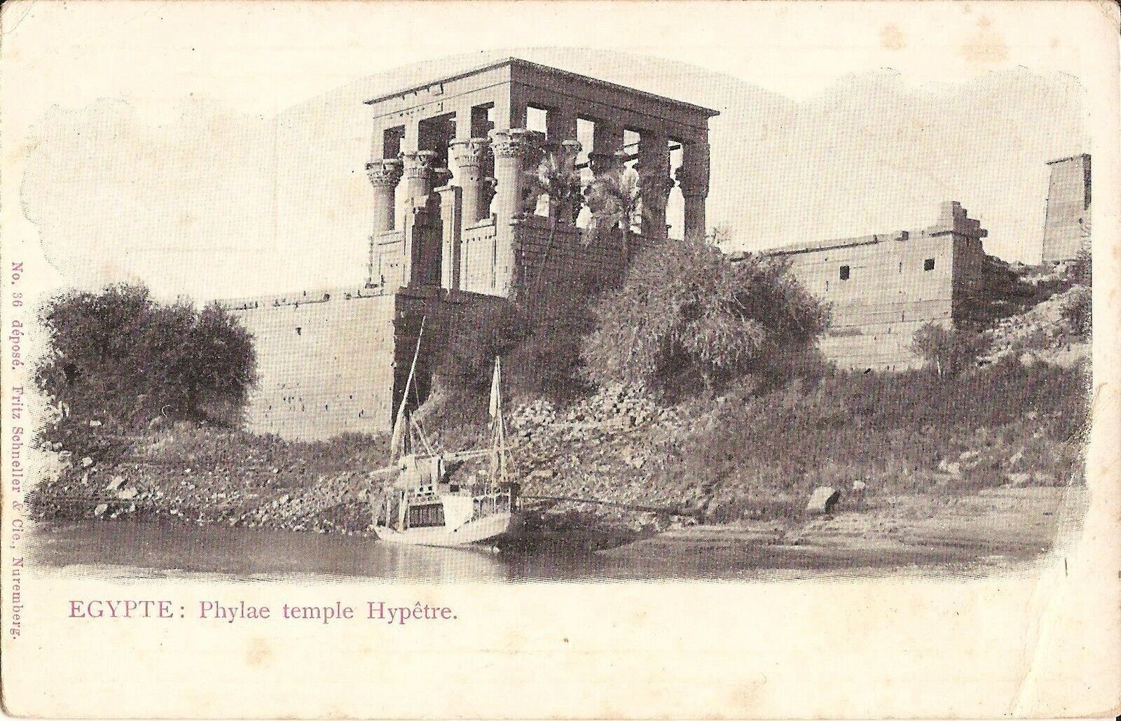 Phylae Temple Hypetre - EGYPT - felucca, Aswan Dam, Agilkia Island
