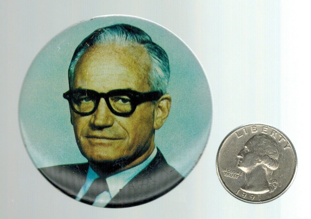 Barry Goldwater  - 1964 Button / pin  pinback  -  2-1/4\