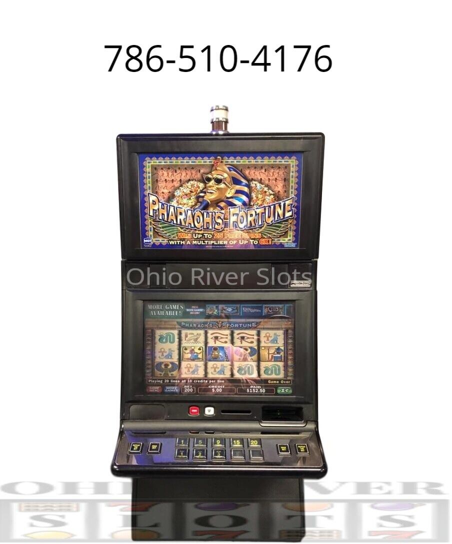 IGT G20 Pharoah\'s Fortune Slot Machine (Free Play, Handpay, COINLESS)