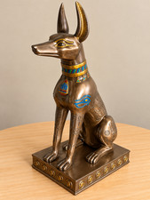 Anubis Egyptian God of the Dead Statue Jackal Ancient Egypt Figurine picture