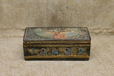 Egyptian Isis Jewelry Box  Stone Sculpture, Ancient Mythology picture