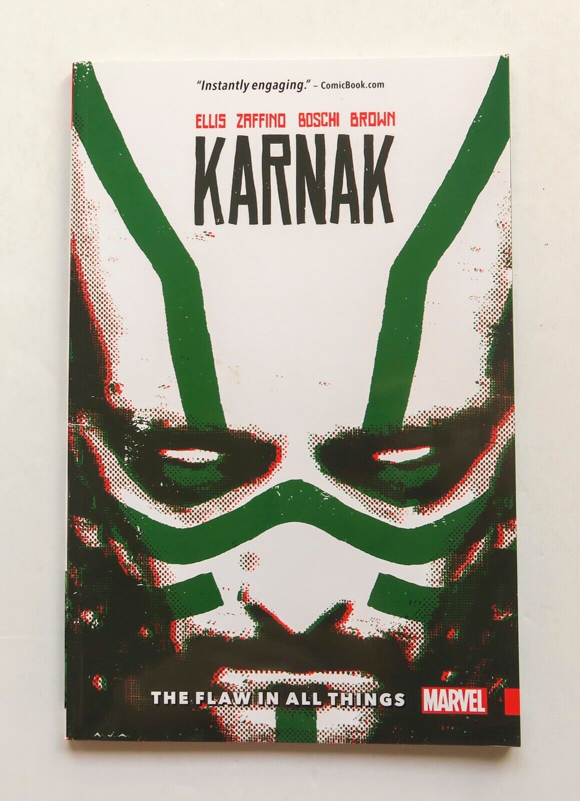 Karnak The Flaw In All Things Marvel Graphic Novel Comic Book