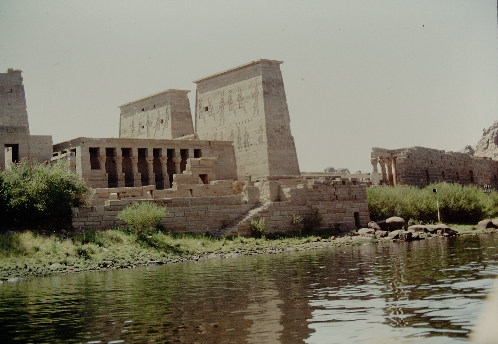 Philae Temple Complex, Egypt, 1990;  FOUR Original 35mm Slides  S01