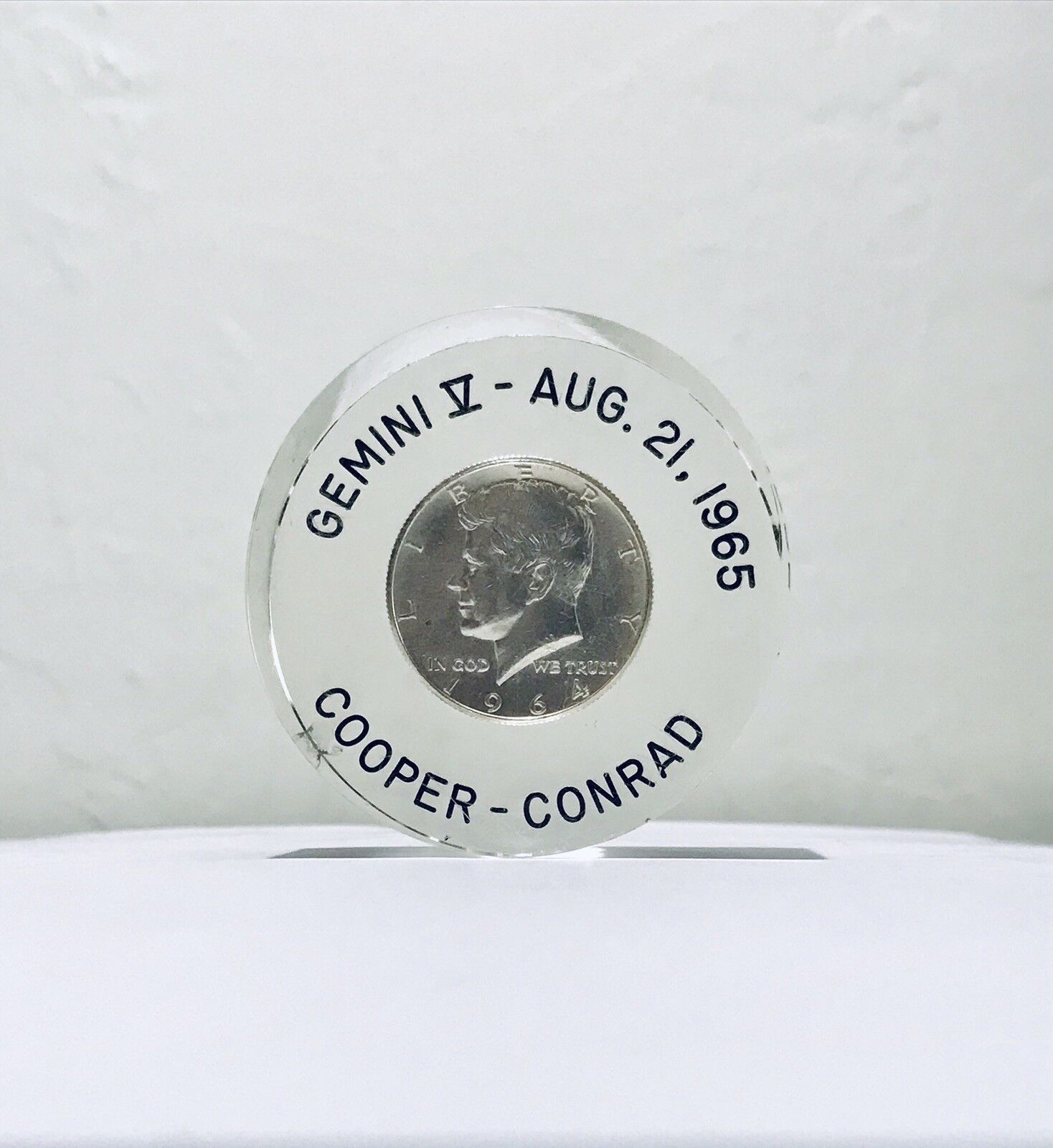 Gemini Space Flown Coin Gemini V * SPACE FLOWN ARTIFACT