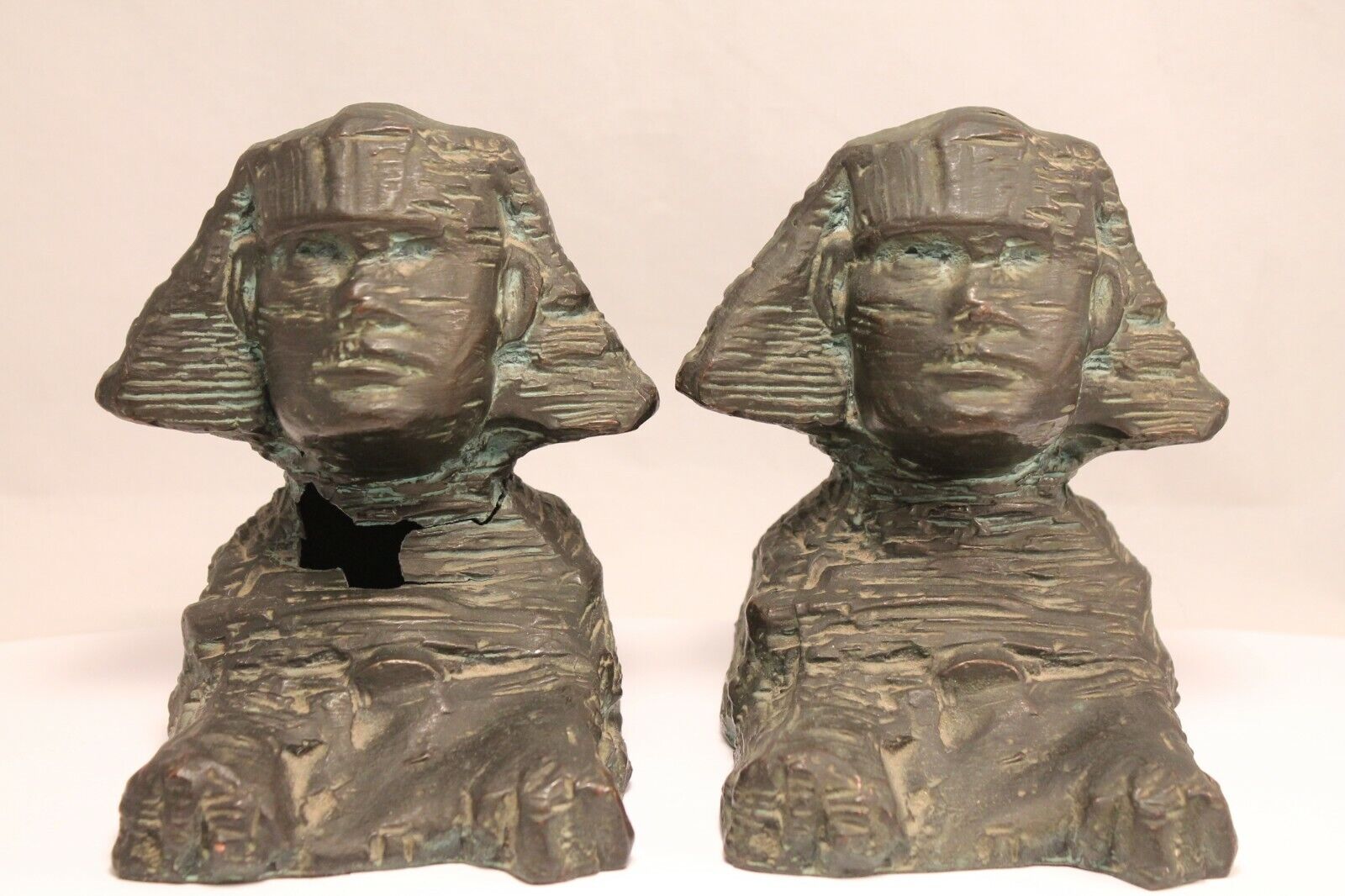 WEIDLICH BROTHERS GREAT SPHINX OF GIZA BOOKENDS