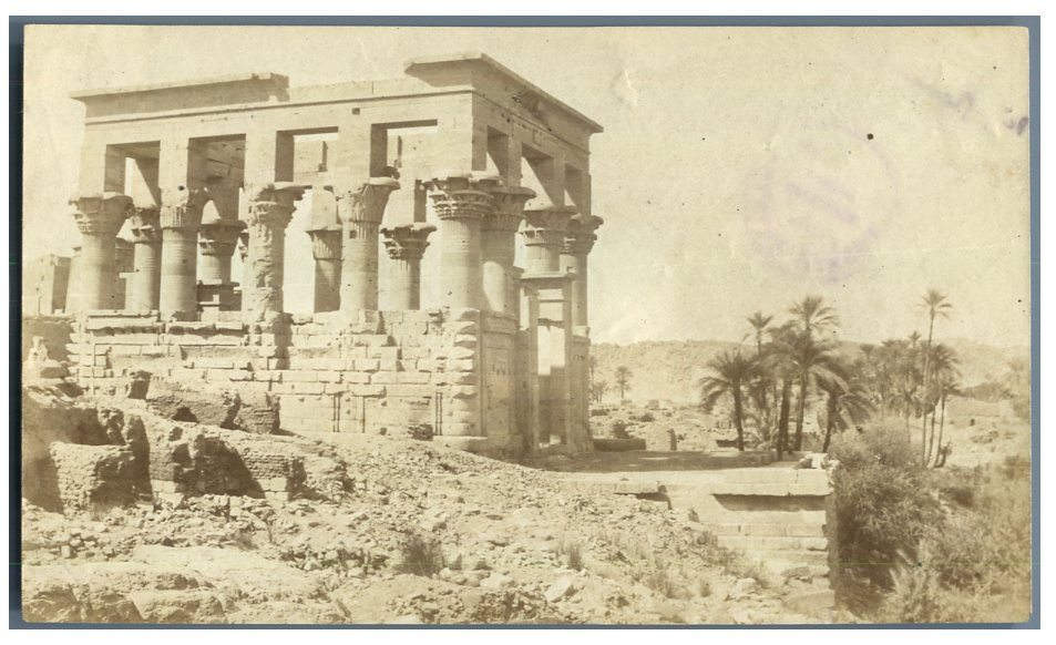 Egypt, Temple of Sobek & Haroëris (Kom Ombo) Vintage Albumen Print Print al