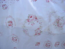 Lecien Durham Quilt Collection Faded Rose Motifs on Cream Cotton Fabric  HTF  picture