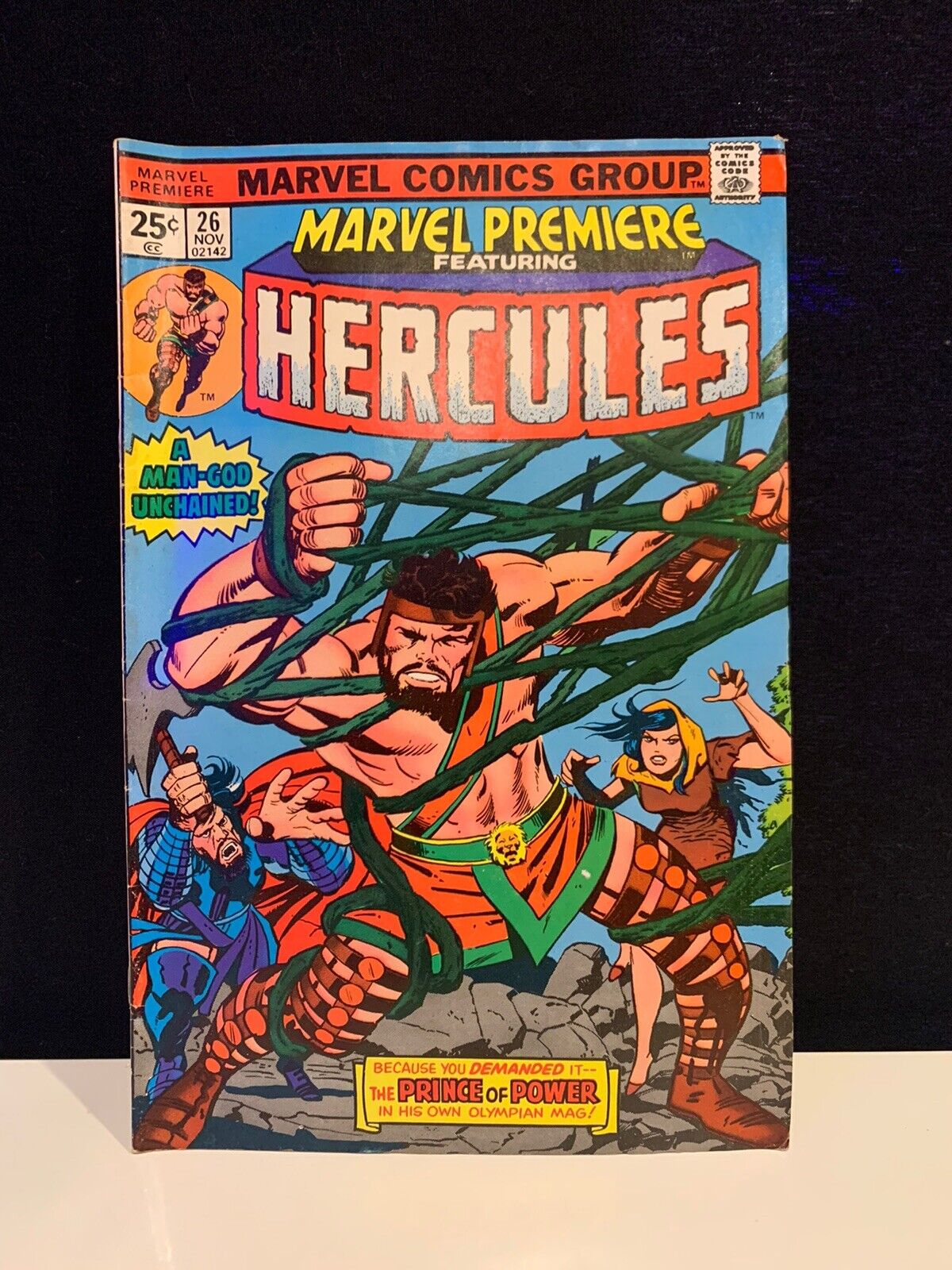 Marvel Premiere #26 (Nov 1975, Marvel) FEATURING * HERCULES * Vintage Comics VF