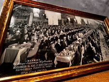 Antique Photograph Banquet Golden Jubilee/Priesthood 1941 Saint Trinity Poland picture