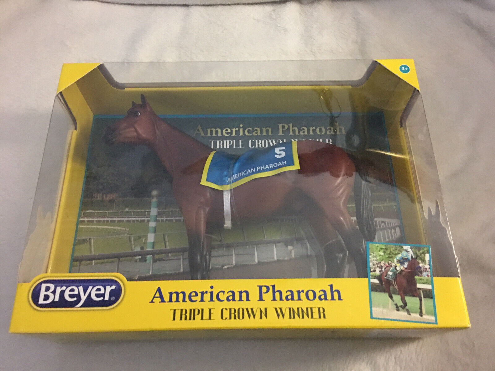 Breyer Horse American Pharoah Triple Crown Winner 9184 - NEW IN BOX - RETIRED