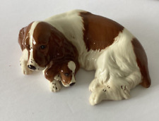 Royal Doulton  Springer Spaniel with Puppy Figurine picture