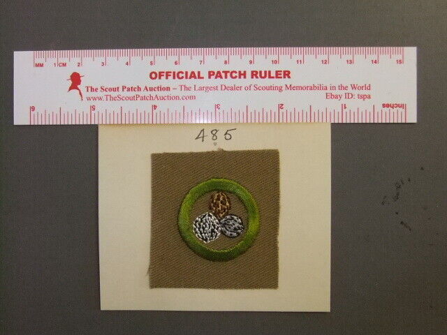 Boy Scout Nut Culture Square Merit Badge 7914Z