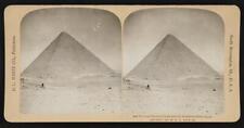 The Great Pyramid Cheops from the southwest Gizeh Egypt Old Photo picture