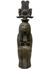 Authentic Ancient Egyptian Antique Rare God Sobek Statue Figurine BC picture