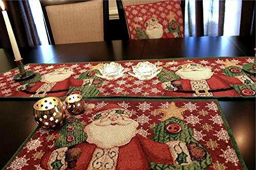 Tache Home Fashion Santa Claus is Coming Table Linen Set one Size 8