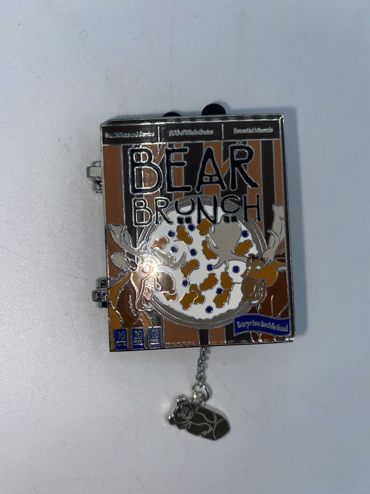 Disney Bear Brunch Brother Bear Cereal Box Pin of the Month LE 4000
