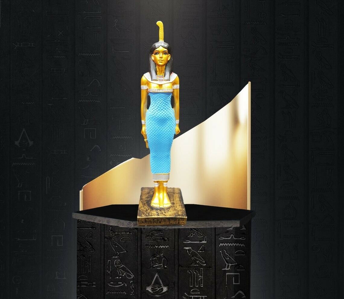 Marvelous MAAT The goddess of Justice & Truth Standing and wearing The dress