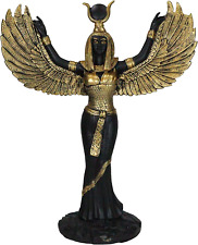 Egyptian Goddess Isis Ra with Open Wings Statue 12
