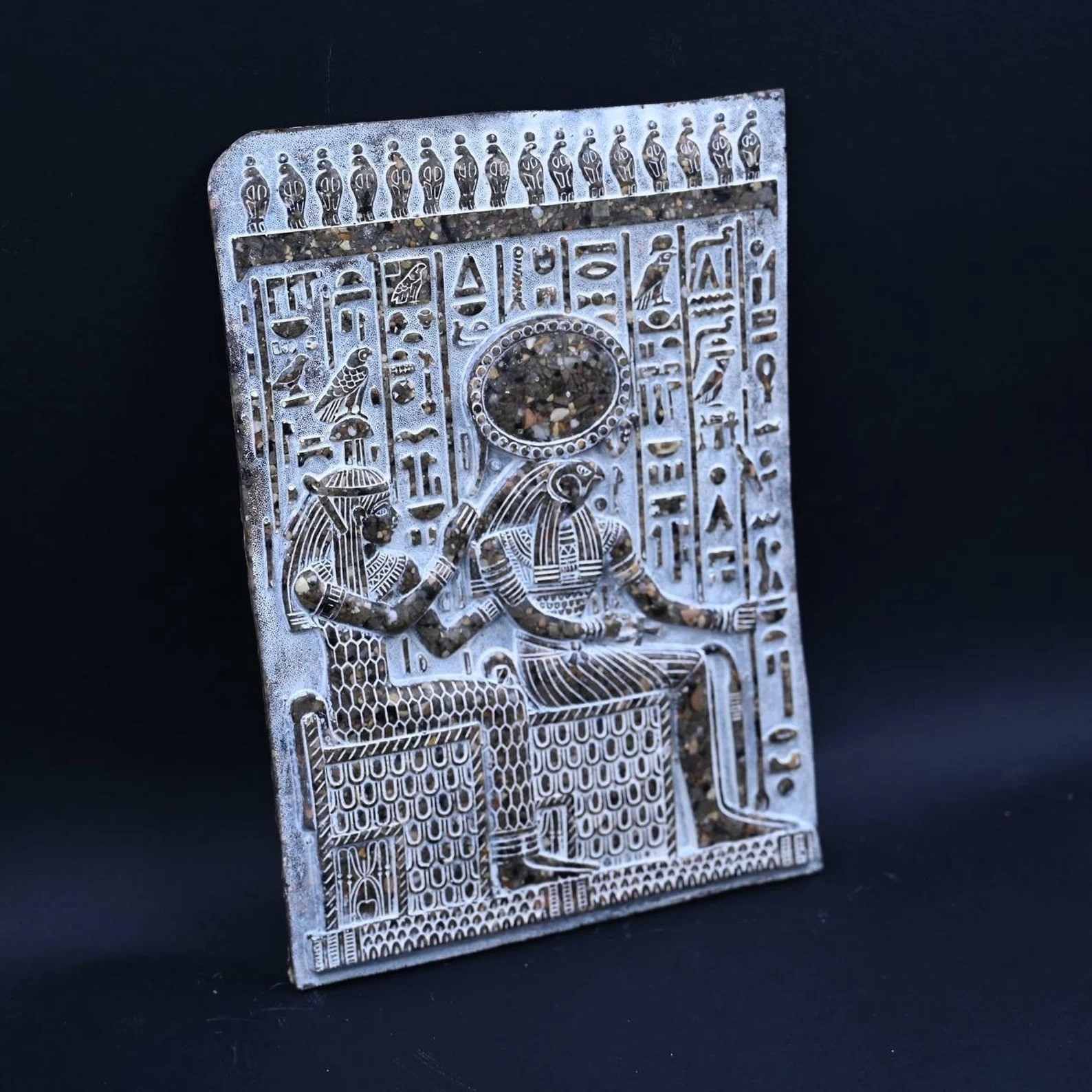 Rare Authentic Ancient Egyptian Antiquities Horus and Nephthys Egyptian Carving Rare Authentic Ancient Egyptian Antiquities Horus and Nephthys Egyptian Carving