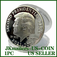 2021-2025 Donald Trump Coin President Coin IN GOD WE TRUST Coins （Silver） US picture