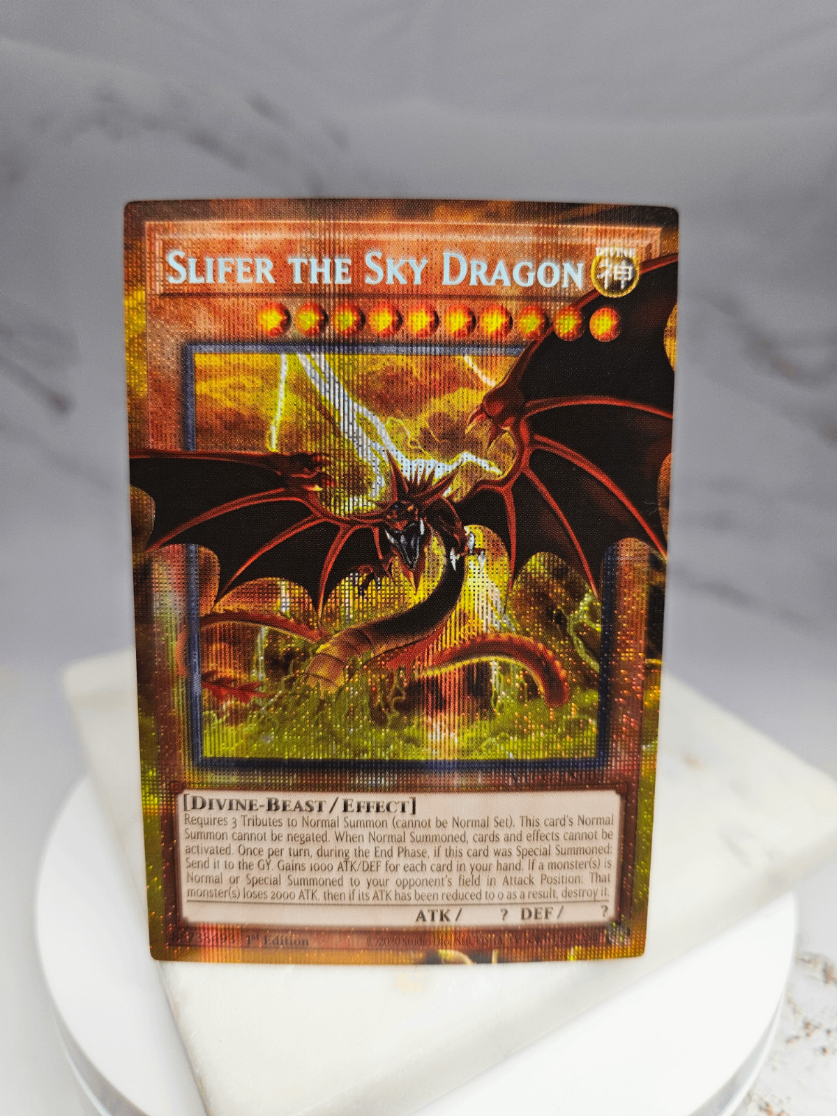Overframe Egyptian God Card Set: Slifer Sky Dragon, Winged Ra, Obelisk Tormentor