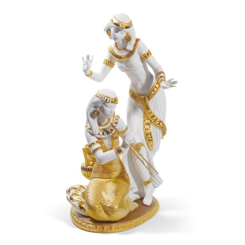 Dancers from The Nile Figurine. Golden Lustre. Limited Edition 01008591 