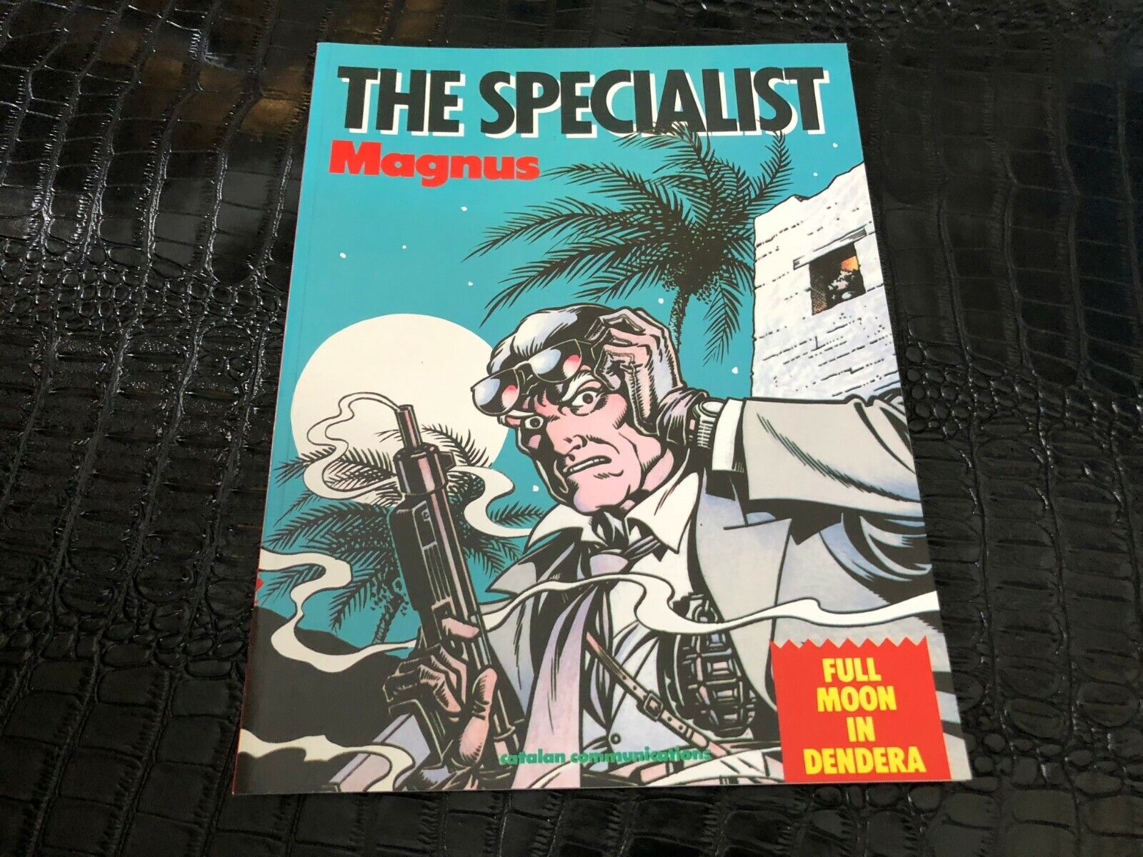 1987 Magnus The Specialist - Full moon in Dendera Exotic Graphic crime novel