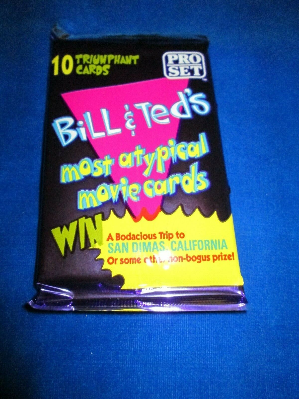 1991 Pro Set Bill and Ted\'s Adventure Movie Cards Pack (NS70)