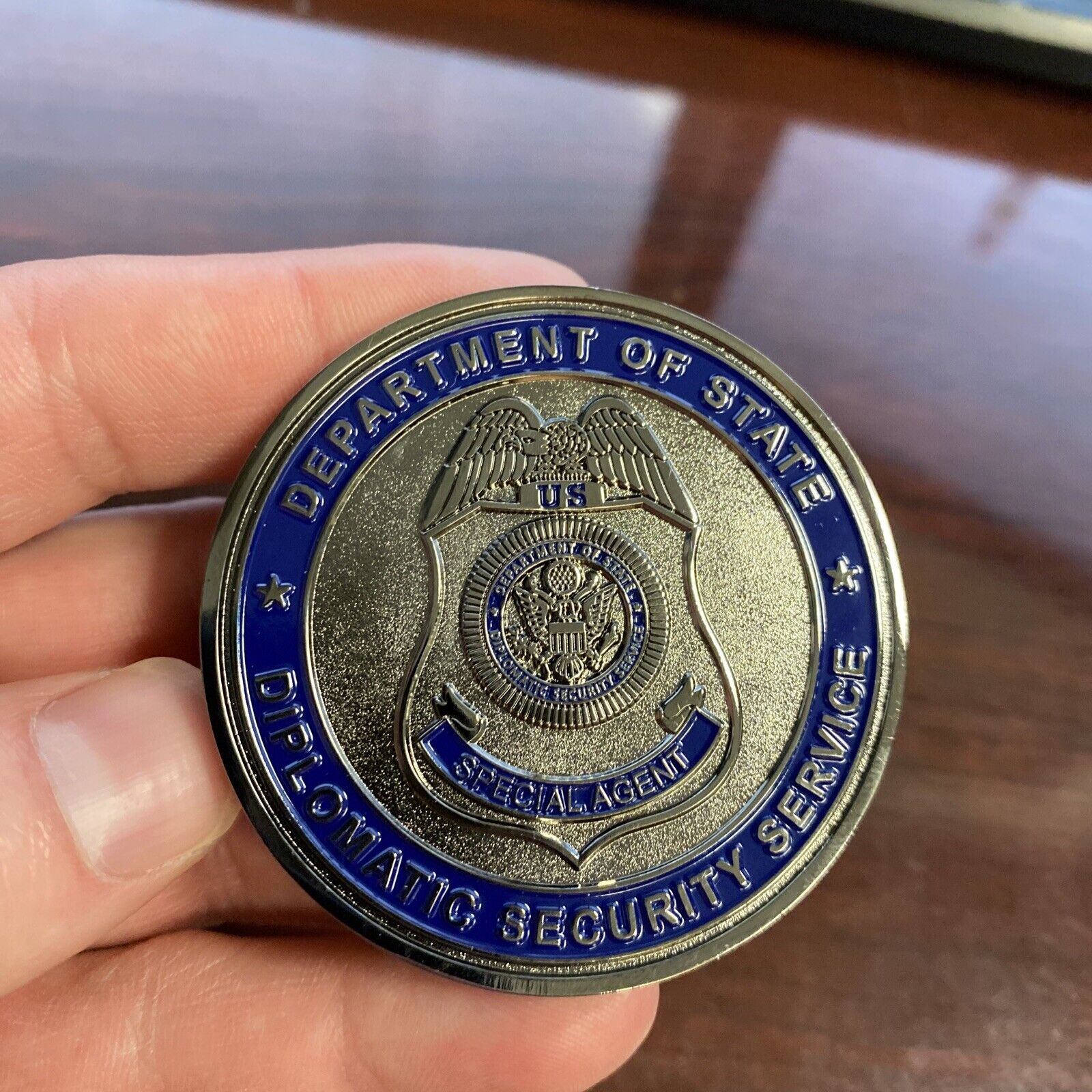 RARE US Diplomatic Security Service Special Agent Embassy Berlin Challenge Coin