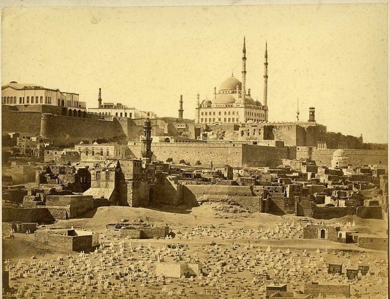 +++ 1860 EGYPT CAIRO Citadel & View by HAMMERSCHMIDT
