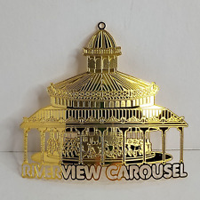 Carousel House Riverview Amusement Park Ornament 1998 Chicago 228/2000 picture