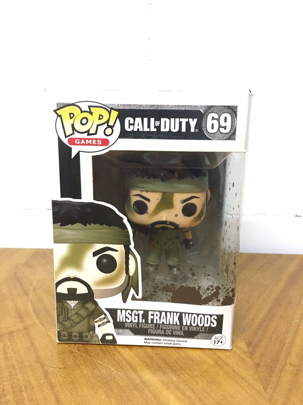 Call Of Duty #69 MSGT. Frank Woods Funko Pop